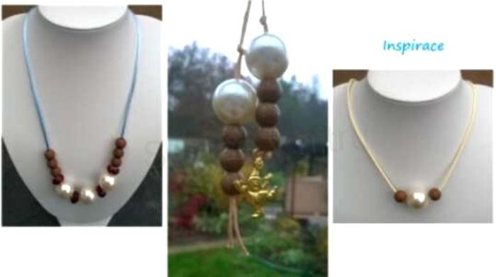 Plastové voskové korálky imitace perel 20 mm - 1 ks (AC266)