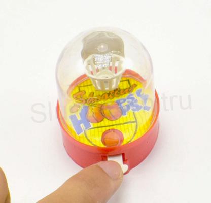 Basketbal mini hračka červený (D59)