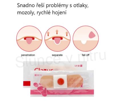 Zdravotní detoxikační náplast na odstranění mozolů, otlaků na nohách - 6 küsů (F47)