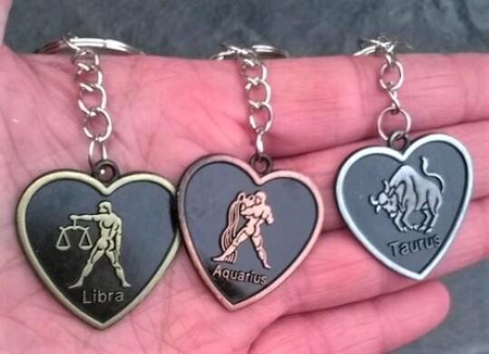 Klíčenka, přívěšek na klíče znamení zvěrokruhů panna (H365)