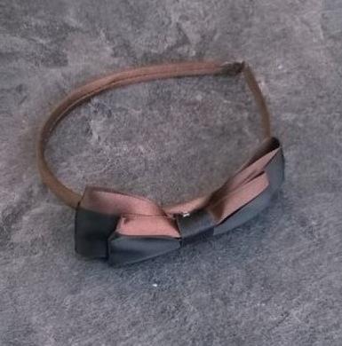 Čelenka klasická barevná s mašlí fialová (H392)