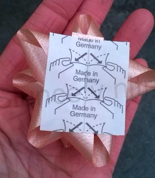 Dárková stužka, rozeta 7 cm (E672)