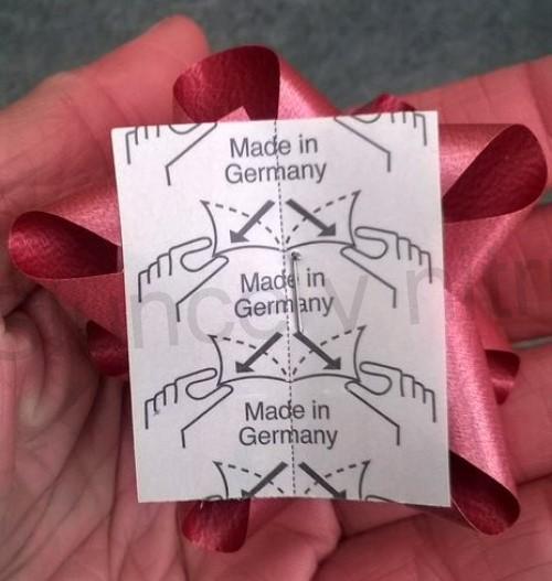 Dárková stužka, rozeta 7 cm (E674)