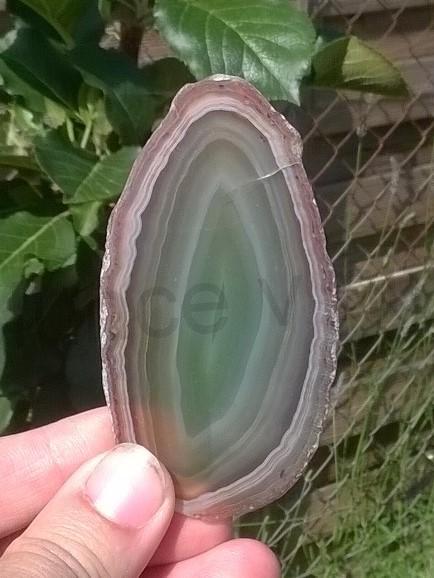 Achát plátek 31g - (Brazílie) (X1311)