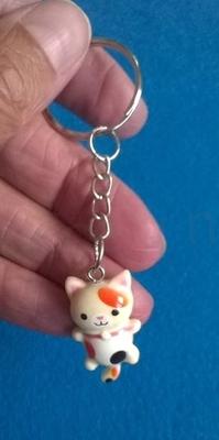Klíčenka, přívěšek na klíče kočka, kočička (H431)