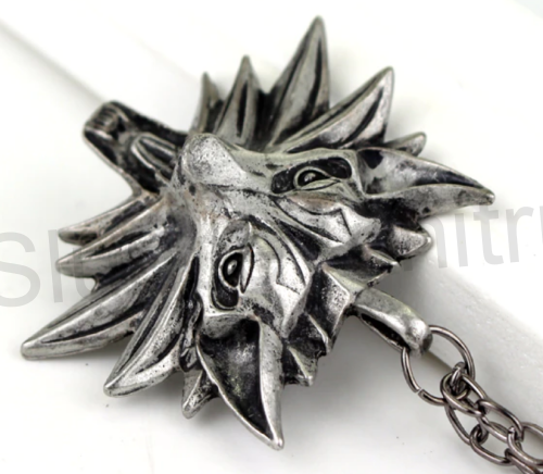 Náhrdelník Geralta s přívěškem Zaklínač - The Witcher Wild (BD615)