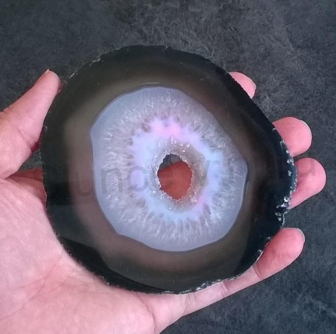 Achát plátek výběr 131g - (Brazílie) (X1397)