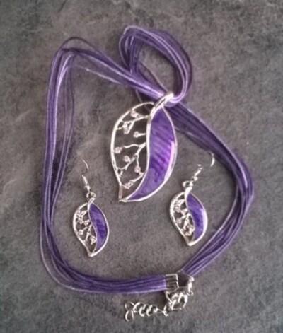 Souprava šperků choker s náušnicemi (BS113)