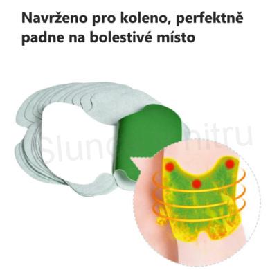 Hřejivá pelyňková kolenní náplast na bolest 12 ks (F48)