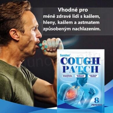 Léčivá náplast proti kašli 8 ks (F49)