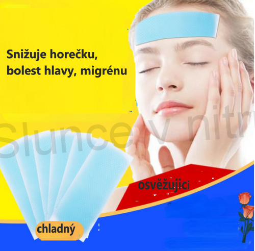 Gelová náplast na horečku 5 ks (F53)