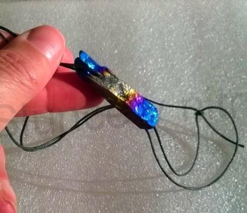 Minerální náhrdelník Aqva aura Titanium (X1480) 