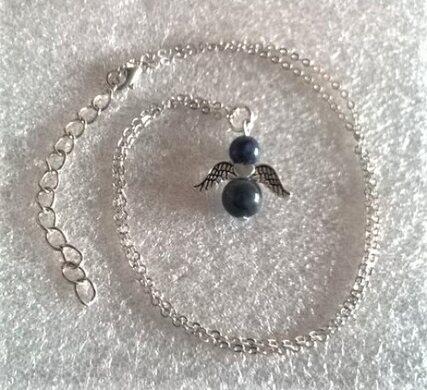 Minerální náhrdelník Anděl – sodalit (X1491)