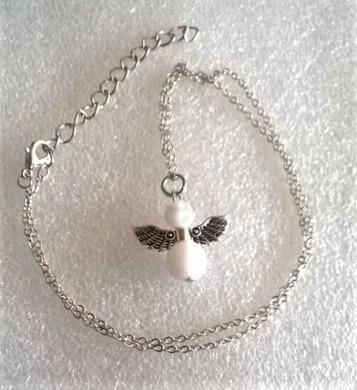 Minerální náhrdelník Anděl – jadeit (X1506)