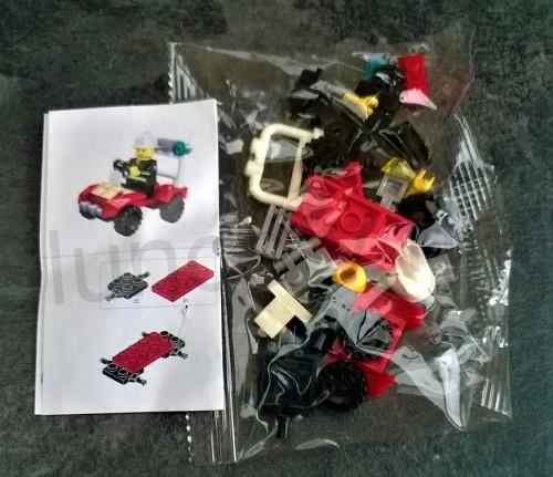 Stavebnice lego hasič (D14)