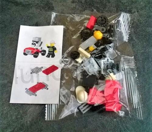 Stavebnice lego hasič (D16)