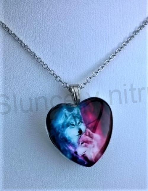 Náhrdelník s přívěskem Vlka (BD669)