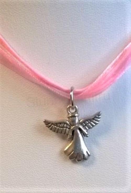 Náhrdelník s přívěskem anděl, andílek (BD680)