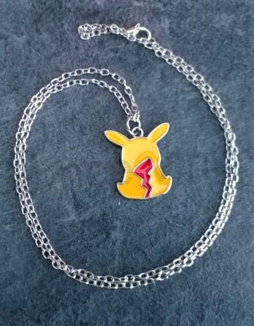 Náhrdelník s přívěškem Pikachu, pokemon (BD681)