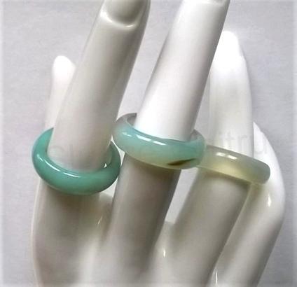 Minerální prsten Achát velikost 56 (X176)