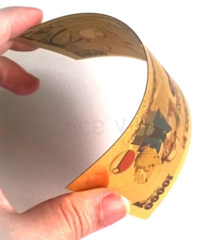 Pozlacená bankovka Pokemon - plaketa číslo 2 (MA20)