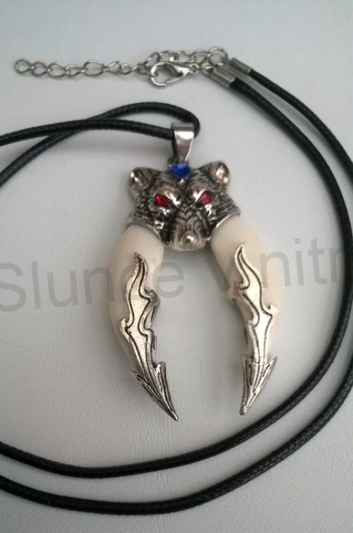 Náhrdelník s přívěškem medvěda (BD687)