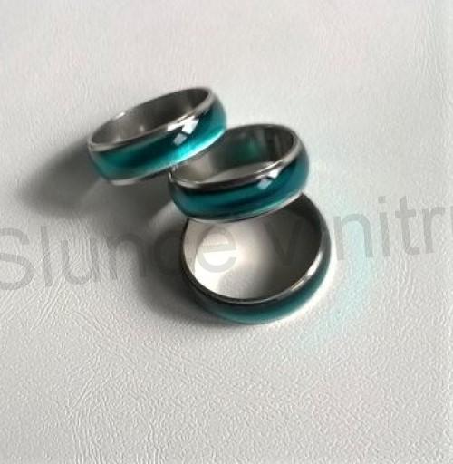 Minerárlní prsten kočičí oko velikost 62 (X1535)