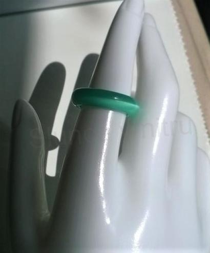 Minerální prsten Kočičí oko velikost 54 (X1568)