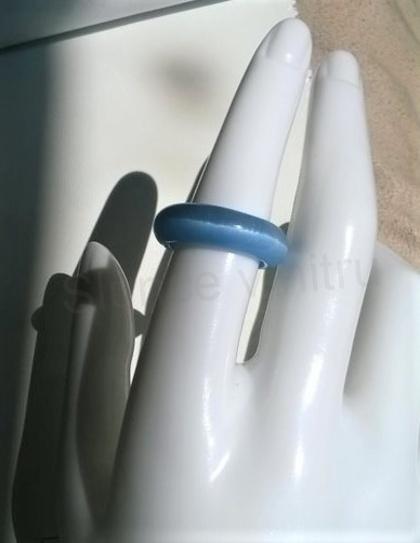 Minerální prsten Kočičí oko velikost 54 (X1571)