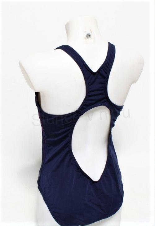 Sportovní dámské jednodílné plavky 2XL modré (K247)