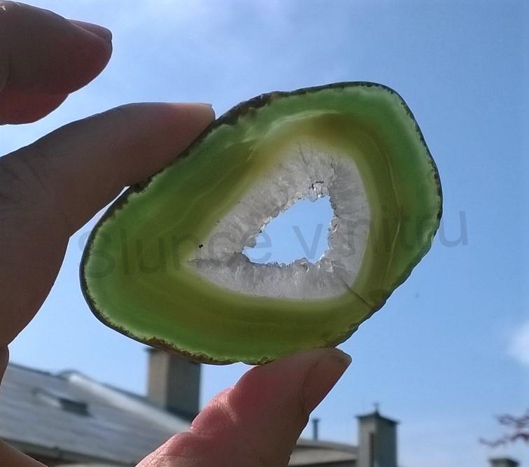 Achát plátek 31g - (Brazílie) (X1631)