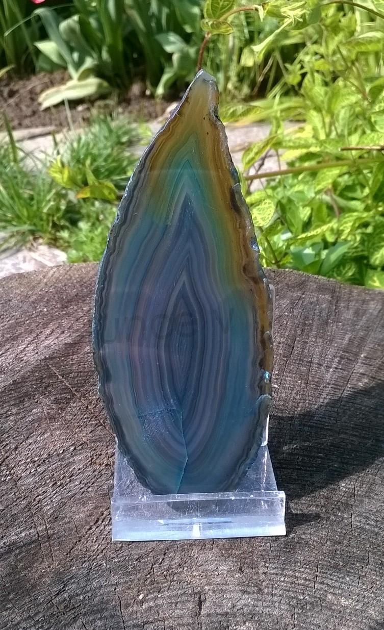 Achát plátek 36g - (Brazílie) (X1632)