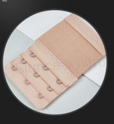 Prodloužení obvodu podprsenky s pruženkou šíře 55 mm třiřadé - béžové (C670)