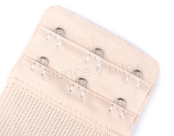 Prodloužení obvodu podprsenky s pruženkou šíře 53 mm dvouřadé - více barev (C671)