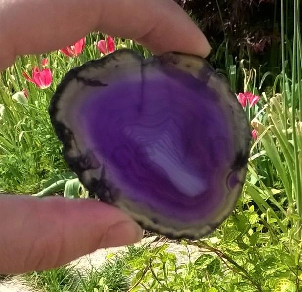 Achát plátek 29g - (Brazílie) (X1639)