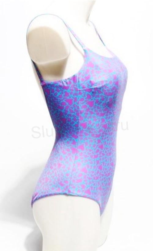 Sportovní dámské jednodílné plavky S (K333)