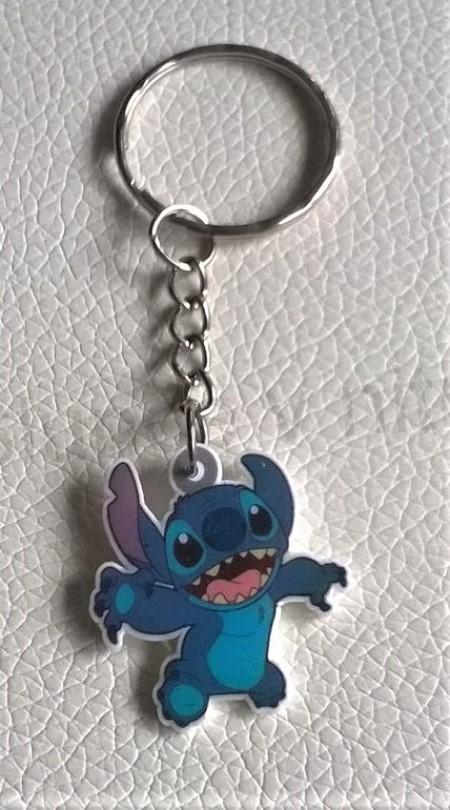 Přívěsek, klíčenka na klíče Lilo & Stitch číslo 2 (D723)