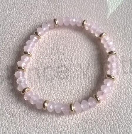 Korálkový náramek na ruku zelený (BC564)