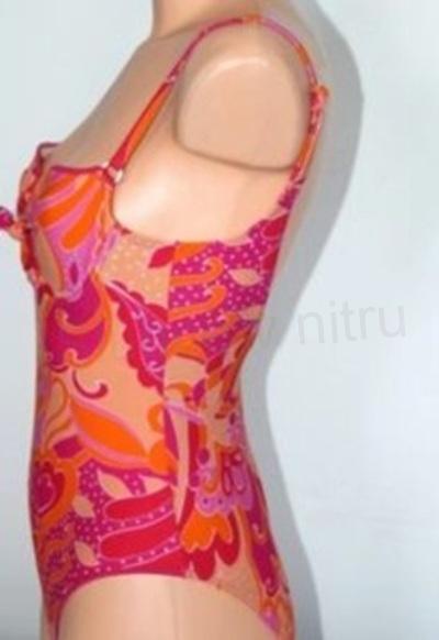 Dámské jednodílné plavky RASUREL barevné S/M (K360)