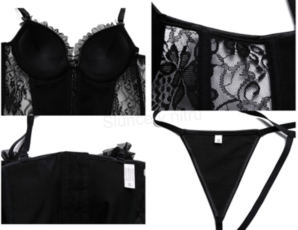 Dámský sexy korzet – více velikostí (K363)