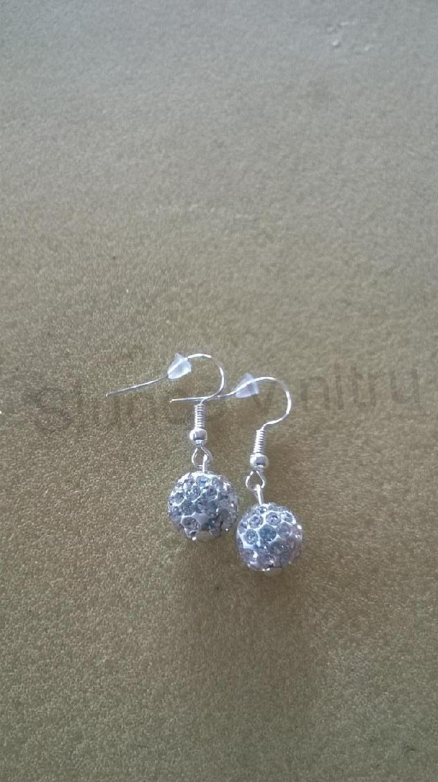 Náušnice kuličky Swarovski 10mm (BB96)