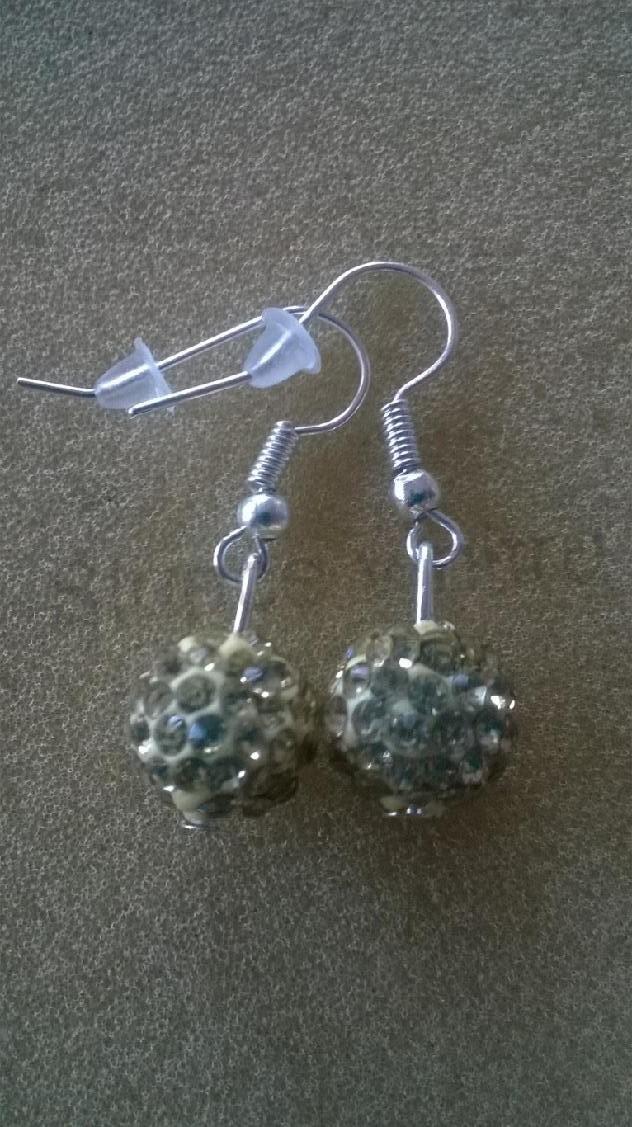 Náušnice kuličky Swarovski 10mm (BB99)