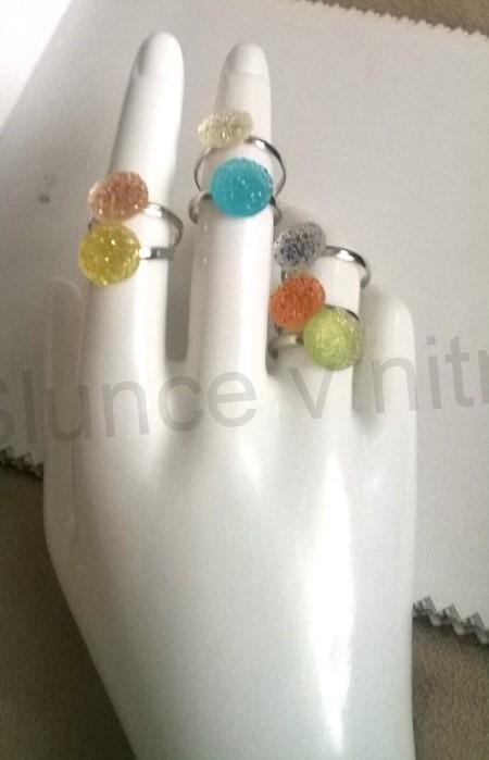 Nastavitelný orgonitový prsten (BP412)