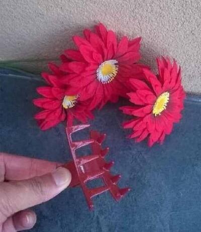 Střední skřipec do vlasů 7 x 3,9 cm růžový tmavý (H524)