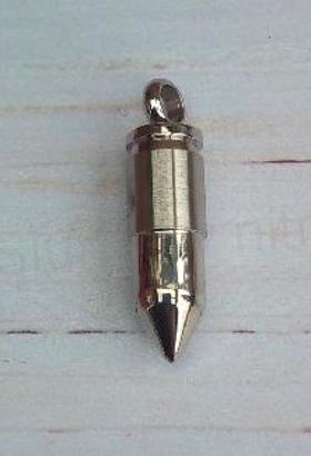 Přívěsek náboj, patrona, orel, orlice z nerez oceli (AA328)