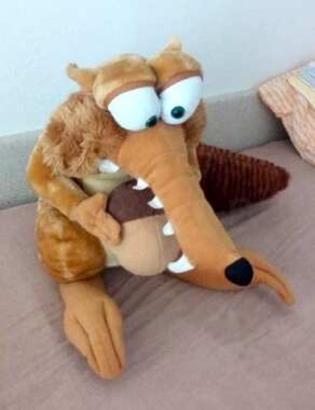 Plyšová hračka Veverka Scrat Doba Ledová 4 - 98 cm (D900)