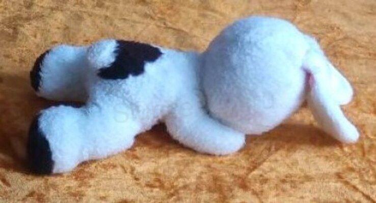 Plyšová hračka Zajíček, králíček s mrkví 43 cm (D901)