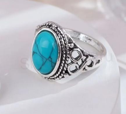 Minerální zdobený prsten Tyrkenit (X1791)