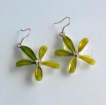 Řetízková souprava, sada Kytička světle zelená (BS132)