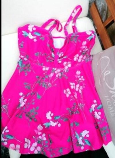 Dámské koupací tankini ZETIY velikost XL (K394)